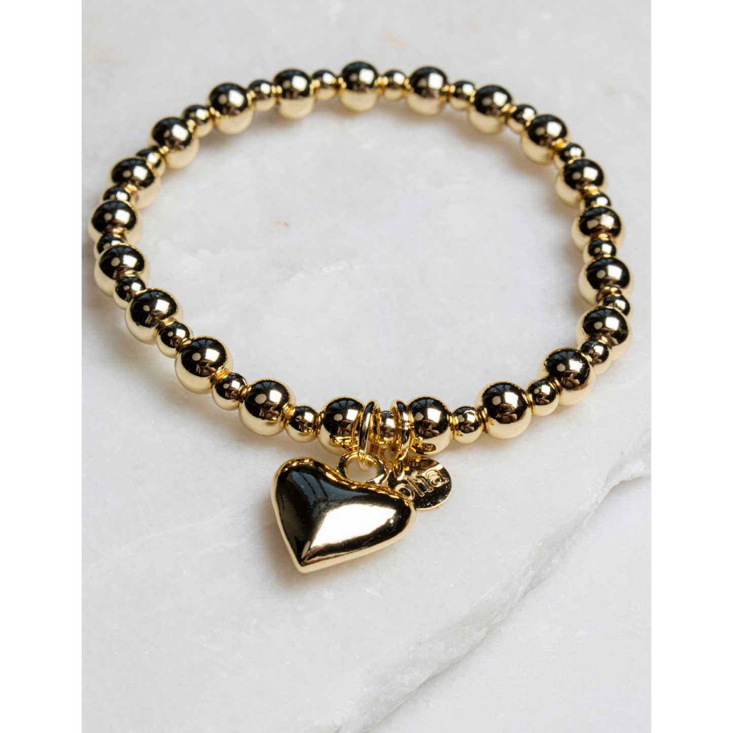 Olia Olive Bracelet Gold Plated