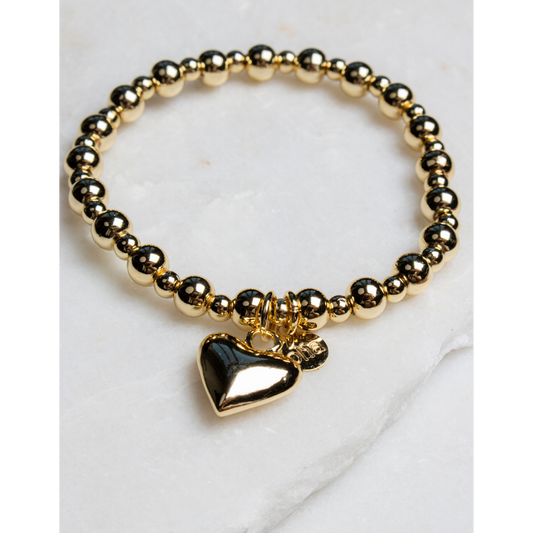 Olia Olive Bracelet Gold Plated