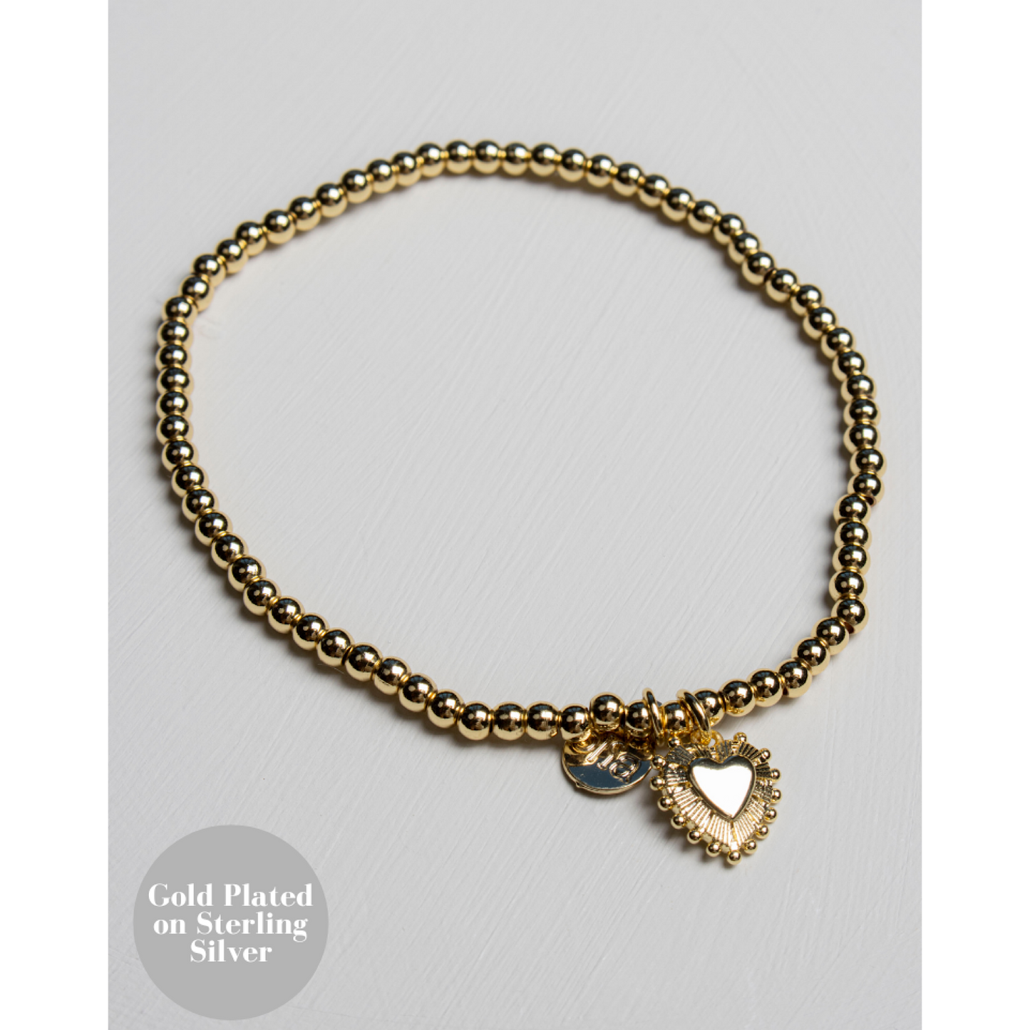 Olia Emmelise Heart Bracelet