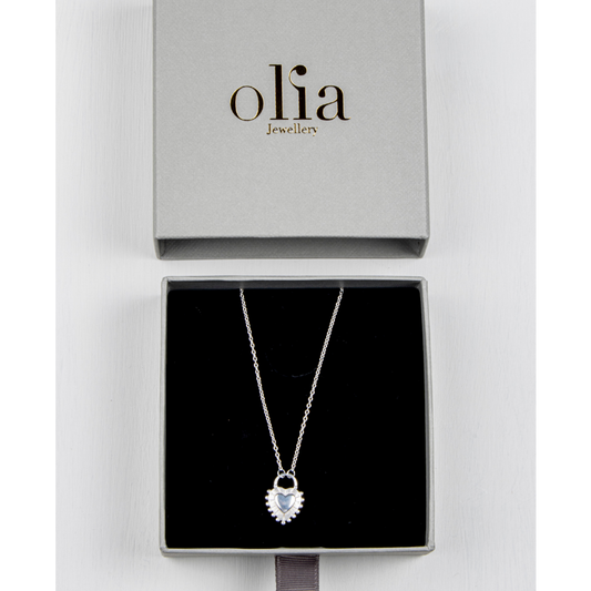 Isla Heart Sterling Silver Necklace