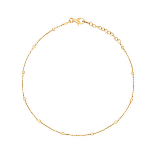 Beginnings Gold Ankle Chain