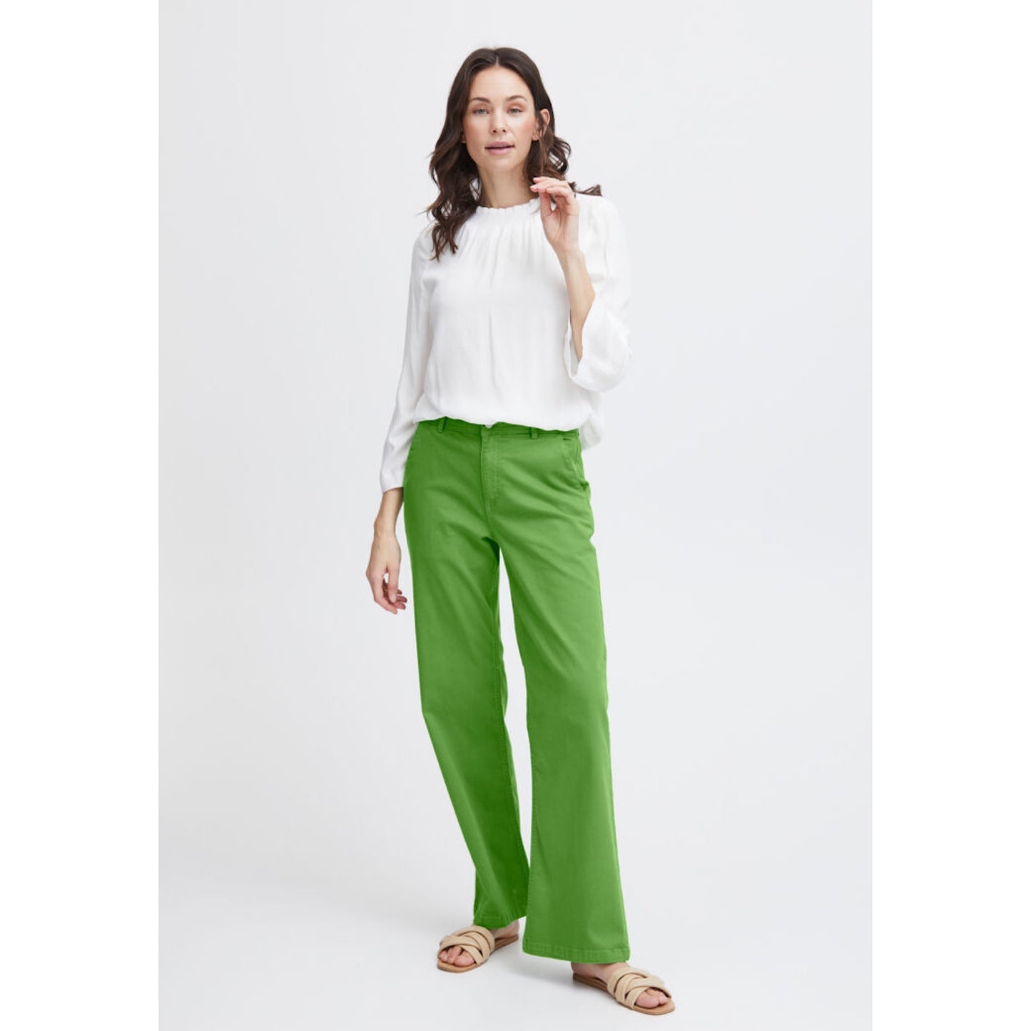 Fransa Twill Hanna Trousers