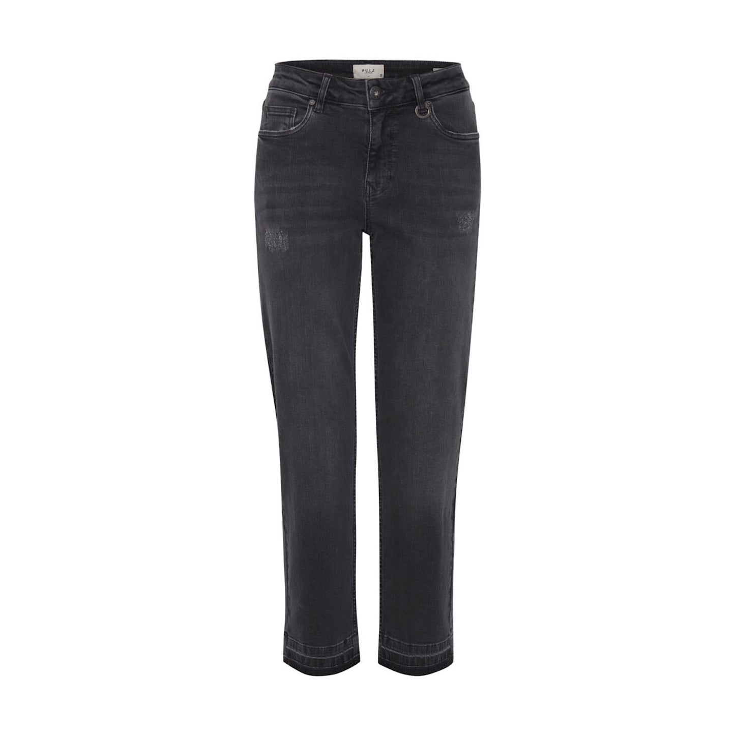 Pulz Emma Straight Crop Jeans